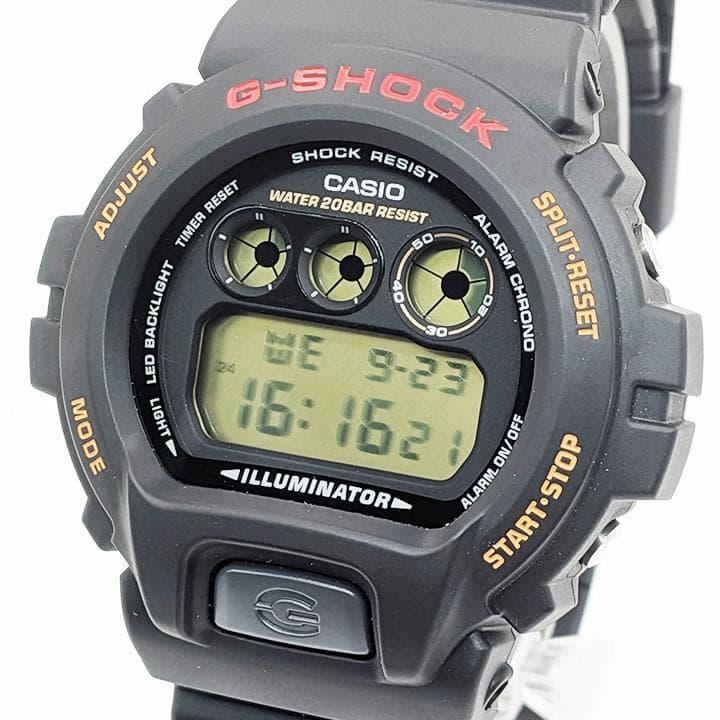 Used Casio G-SHOCK Toughness DIGITAL Black DW-6900UB