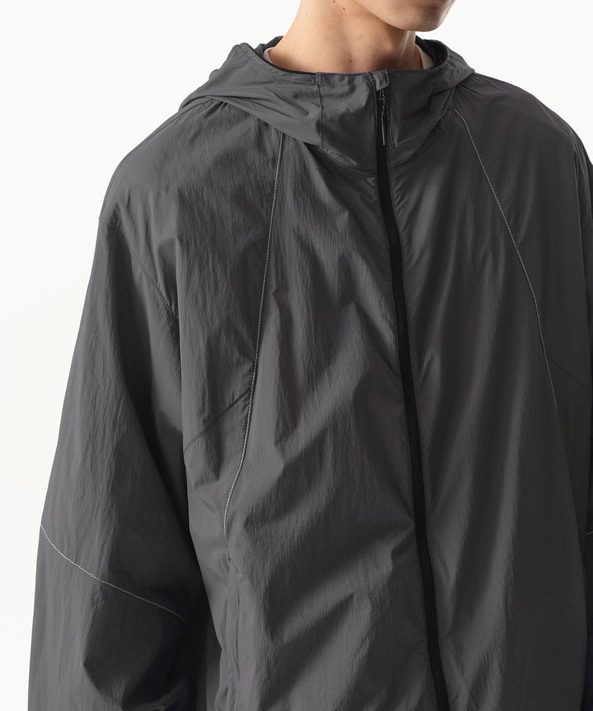 Musinsa Standard [City Leisure] Lightweight Stitch Windbreaker Jacket [Grey]