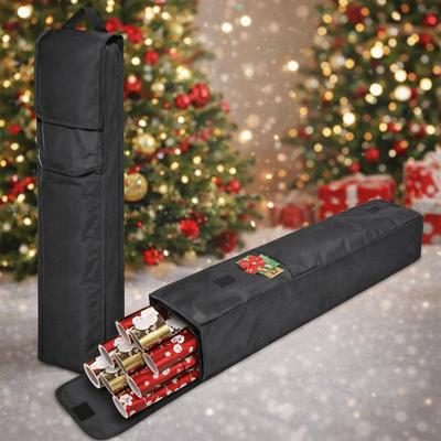 Wall Hanging Gift Wrap Storage Bag Oxford Cloth Gift Wrapping Papers Bag  Store