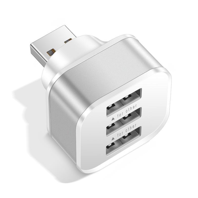 3 Port Usb Adaptor Extender 3 In 1 Usb 2.0 Multiple Usb Splitter Hub Auto Electronics Accessories
