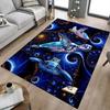 1PC Sea Turtles Non-Slip Floor Carpet, Office, Family, Bedroom, Studio - Large Area Rug, Vibrant Colors, Longlasting Material-C0458