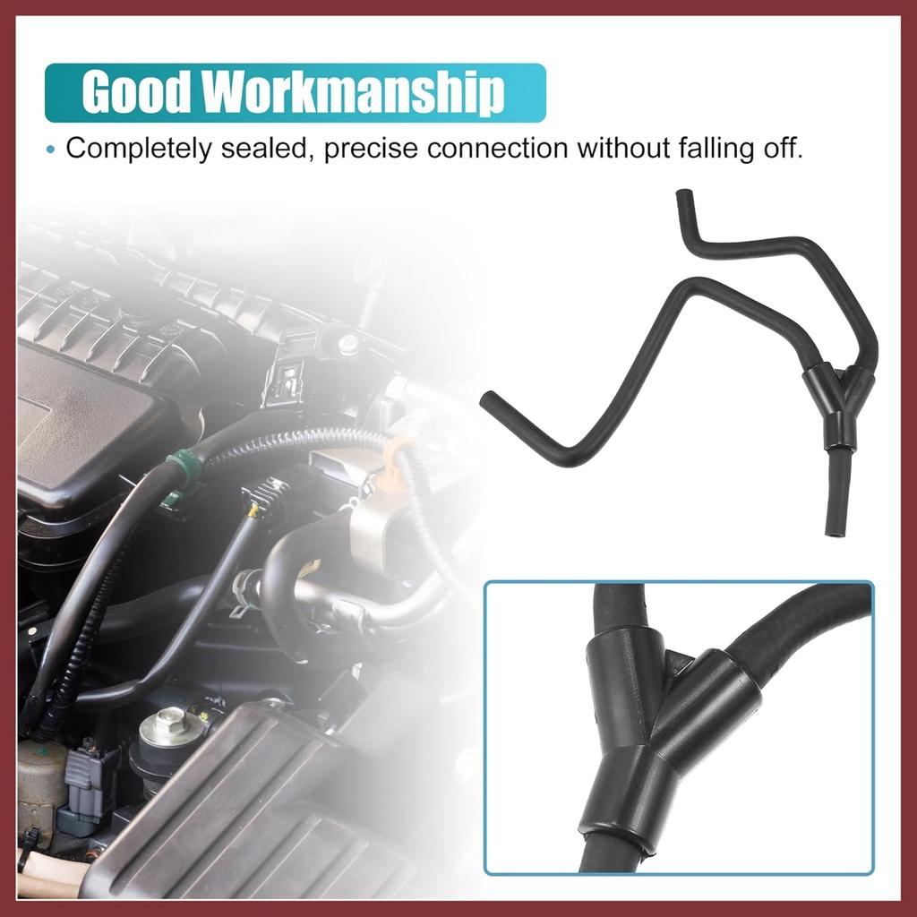 Upper Radiator Surge Tank Inlet Hose Reservoir Hose 22908202 for Cadillac ATS CTS for Chevrolet Camaro 4 Cyl 2013-2018 Engine Coolant Overflow Hose