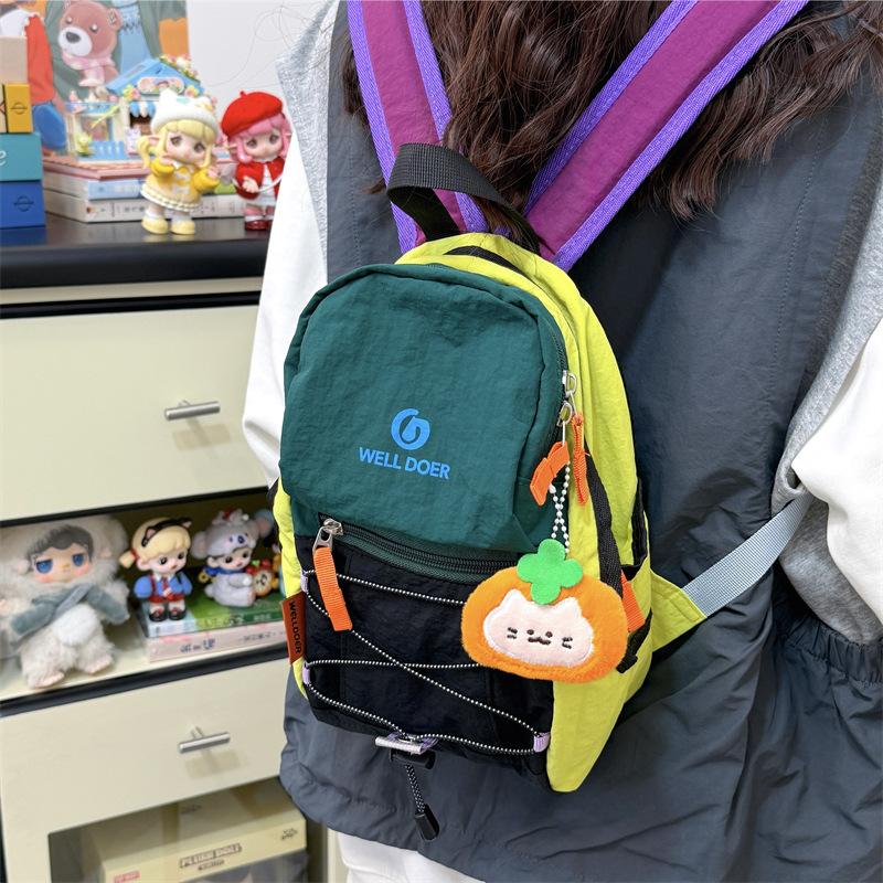 Schoolbag Japanese niche outdoor sports backpack lightweight weight mountain hiking backpack daily travel versatile travel bag