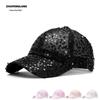 Men's Cotton Solid Color Curved Brim Baseball Cap - Outdoor/Sun Hat for Spring & Summer