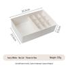 Large Capacity Drawer Organizer Box for Underwear, Socks, Bras, and Pants