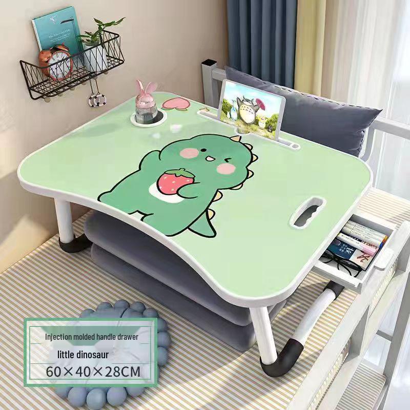 Foldable Dormitory Desk: Portable Study & Bed Table with Free Shipping