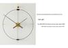 Modern Minimalist Nordic Wall Clock - Silent, Fashionable Design with Unique 3/9 Scale