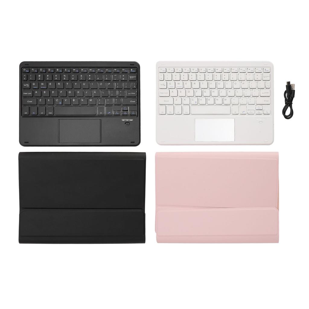 Tablet Keyboard Case Leather Bluetooth Anti Scratch Tablet Touchpad Keyboard Case for Galaxy Tab S6 