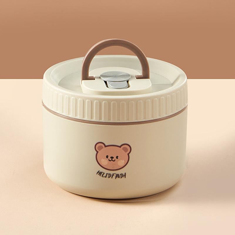Portable Thermal Lunch Box Insulated 316 Stainless Steel Leak Proof Microwave Safe Bento Box for Salad And Food Storage