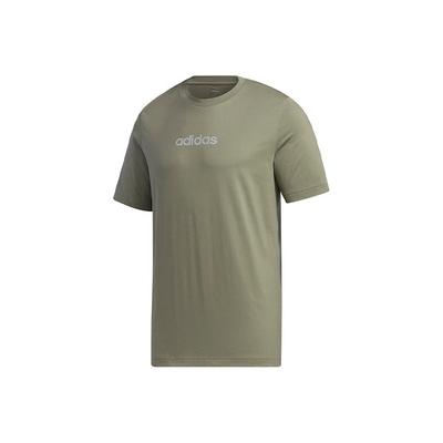 Essentials Koszulka z Dużym Logo Męskie Top Trace-Green GD5461