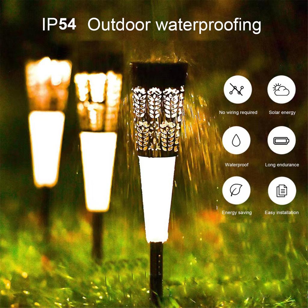 Solar Lawn Lamp Outdoor Pathway Light Landscape Decorative Garden Lights Solar Light Night Lights