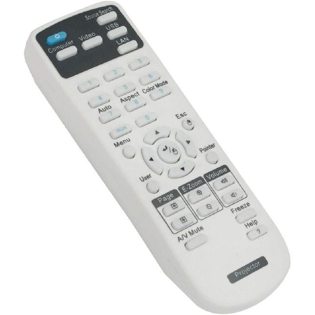 AIDITIYMI Remote Control for Epson PowerLite 1945 1950,EB-108 EB-2042 EB-2142W EB-2247U,EX71 EX3200 EX5200 EX7200,VS335W VS210 VS310