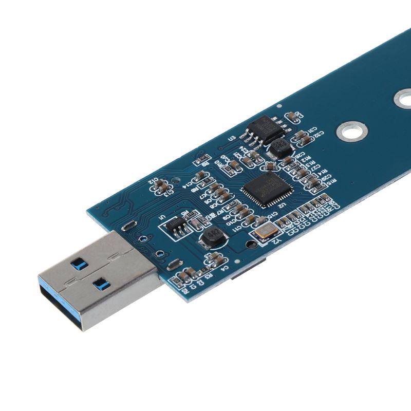 USB 3.0 To 2280  NGFF SSD Ve Adapter Converter for M.2 To USB Adapter B for Key for M.2 SSD Adapter SSD Reader Card