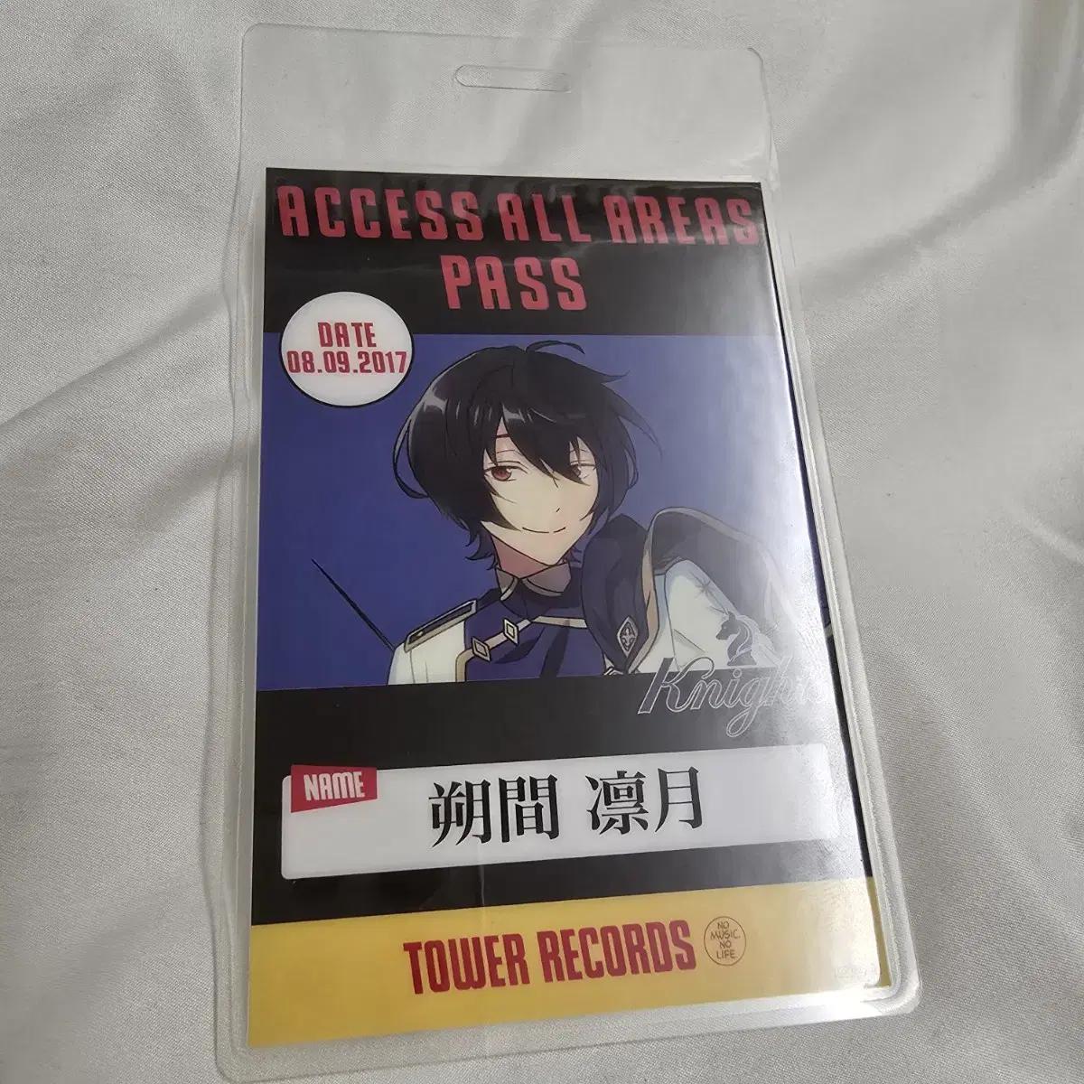 

Анста Рыцари Том. 3 Бонусный пропуск от Tower Records Сакума Риц