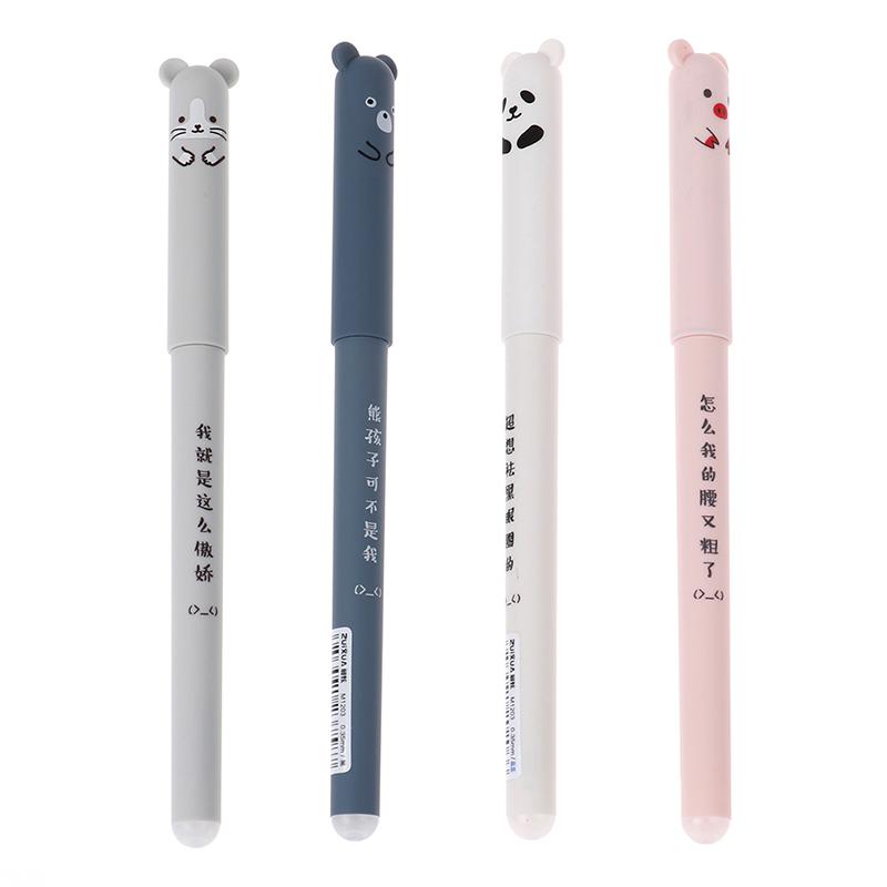 Korean Cartoon Erasable Easy To Erase Magic Friction Gel Pens Cute And Cute Erasable Gel Pen