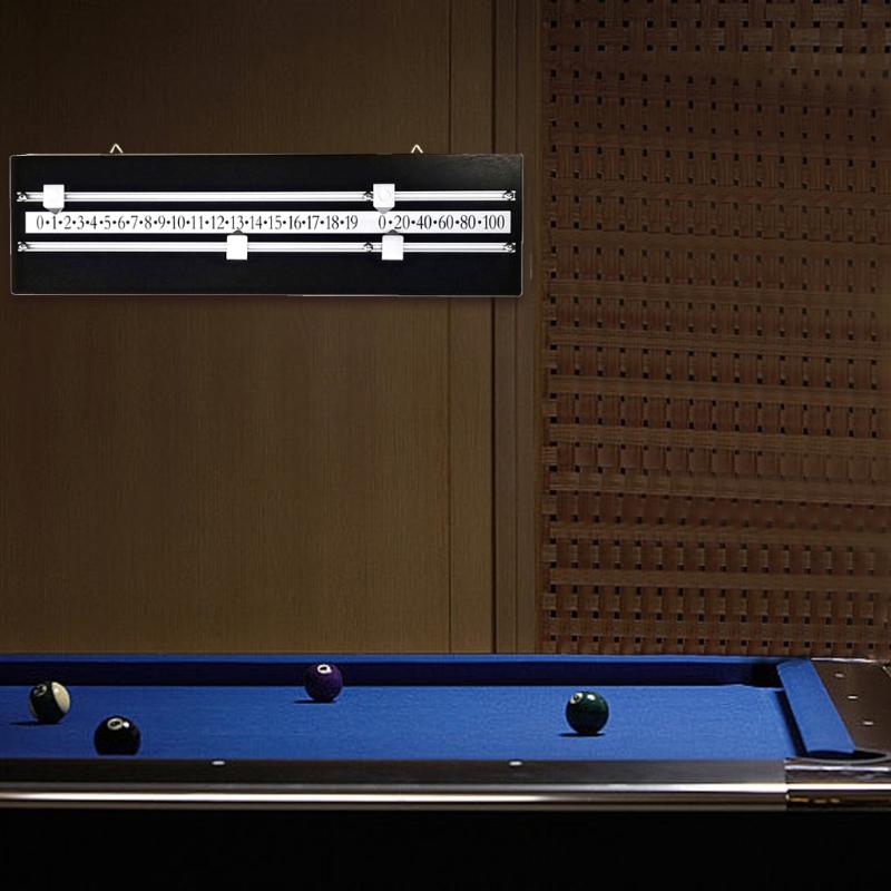 Billiard Tool for Club Billiard Scoreboard Wall Mounted Snooker Game Score Board