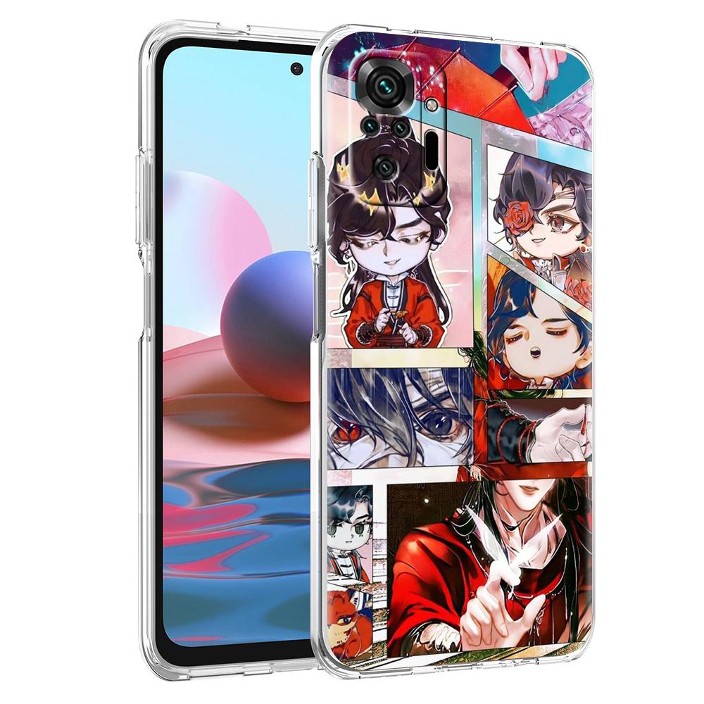 Heaven Official's Blessing Style Case For Xiaomi Redmi Note 12 4G 11 10 Pro 5G 10C 10S 9S 9 9T 8T 9C 9A 8 8A 7 K50 K40 Cover