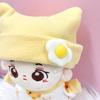 Manpuku Baby Romper Plush Clothes [Hat & Romper Set] for 10cm Chick, Plush Clothes, Kigurumi Accessories, Otaku Activities, Doll Mascot, K-Pop Doll