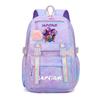 Kinder Mädchen Kpop Zoey Mira Rumi Derpy Sajaboys Bedruckte Schülertasche Freizeit Regenbogen Rucksack