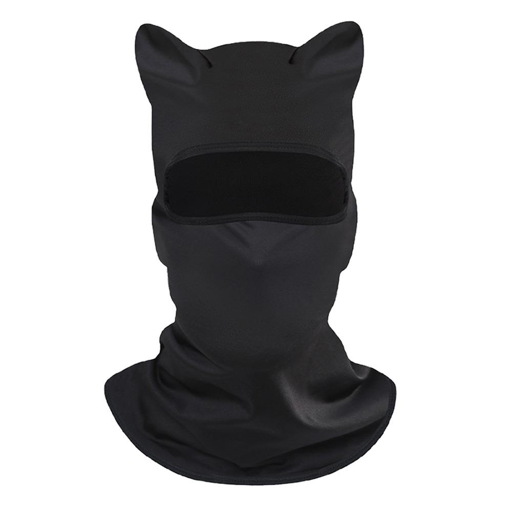 Quick Dry Motorcycle Mask Breathable Bandana Hood Fashion Neck Cover Skiing чёрный