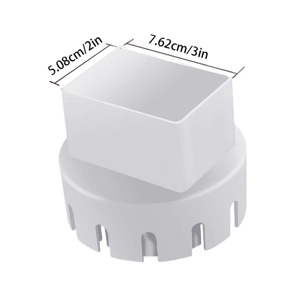 Easy Installment Rain Gutter Adapter Join Rainwater Collection Diverter Outdoor Lawn