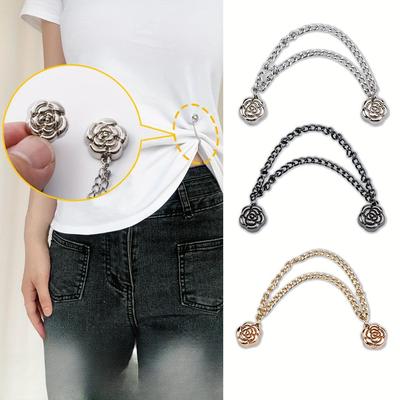 Multi-Function Magnetic Clothing Clips Flower Style Magnetic Pinless Brooch for Women Clothes Hijab Pins