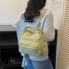 Women's Fashion Backpack Rhombus Quilted Backpack