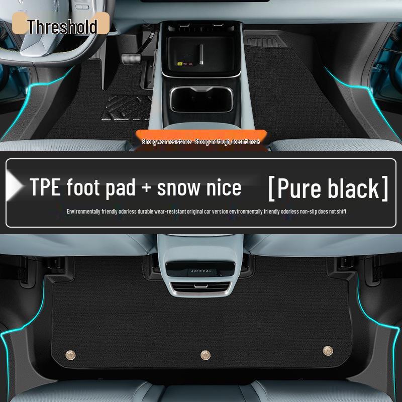 Changan New Deep Blue S05 TPE Floor Mats - Compatible with 26 Models, Full Coverage Car Accessories.