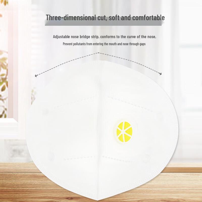 Qiutong KN95 Dust Mask with Exhalation Valve