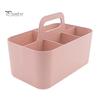 Stackable Desk Organizer Storage Box with Handle Large Capacity Multiple Compartments Pencil Holder Caddy Organizer