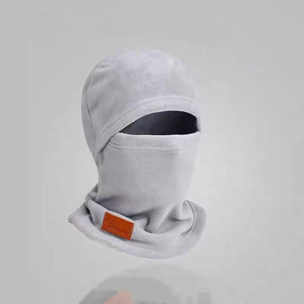 Thermische Gesichtsbedeckung Winter Fleece Sturmhaube Kältefest Moto Vollgesichtsmaske Warme Radmütze Wandern
