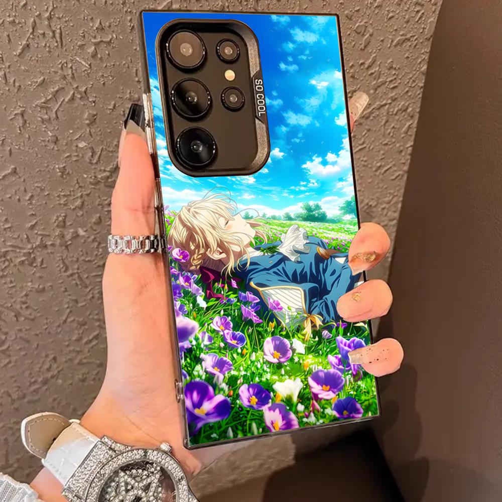 V-Violet Evergarden Phone Case For SAMSUNG Galaxy S26 S25 S24 S23 S22 S21 S20 FE Plus Ultra Cover