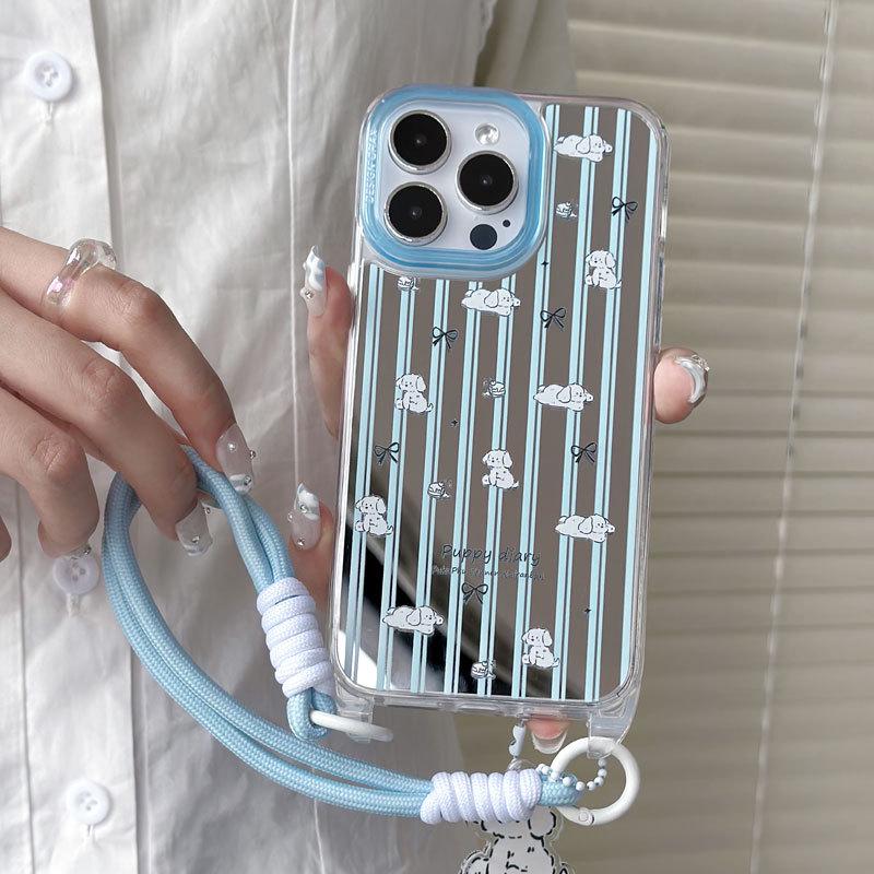 

Zhitai Mirror Case for iPhone 12/13/14 Pro Max with Lanyard iPhone 13 Pro