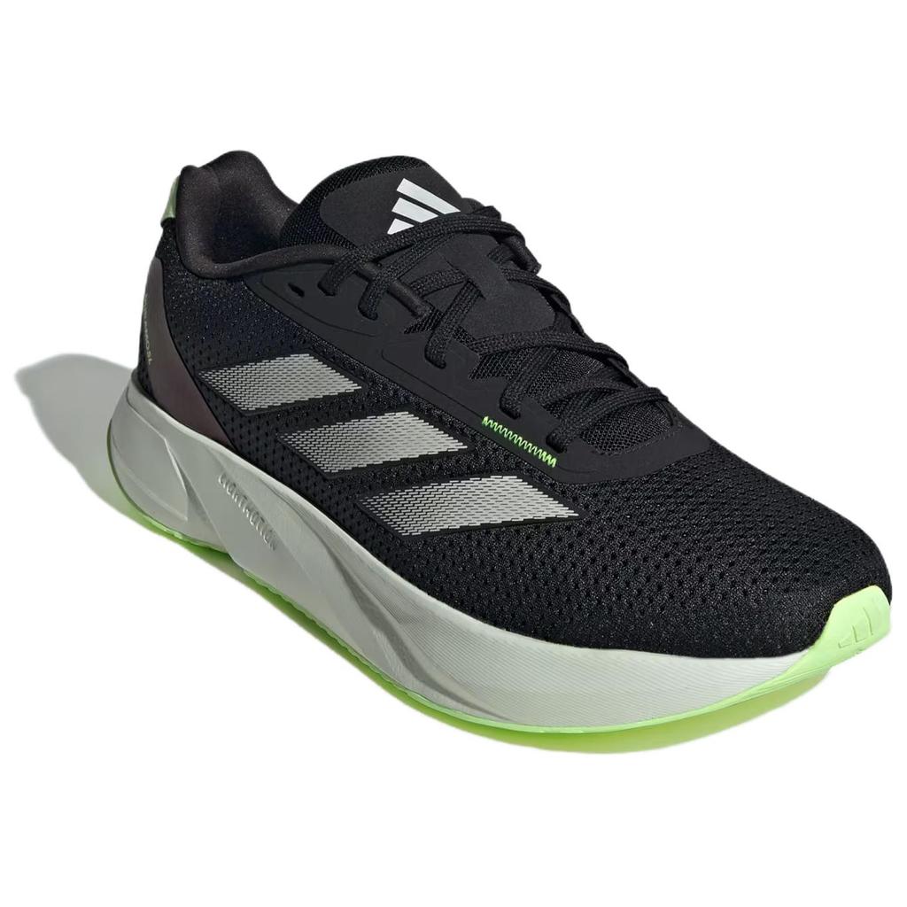 Adidas Duramo Sl Comfortable Versatile Durable Low-Top Running Shoes Unisex Sneakers Black White Green IE7963