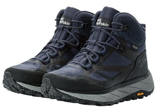 Обувь для треккинга Jack Wolfskin TERRAVENTURE TEXAPORE MID W Wagenschuh graphit