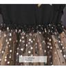 Summer Korean Cotton Puff Skirt for Girls - Fairy Style Star Mesh Princess Dress