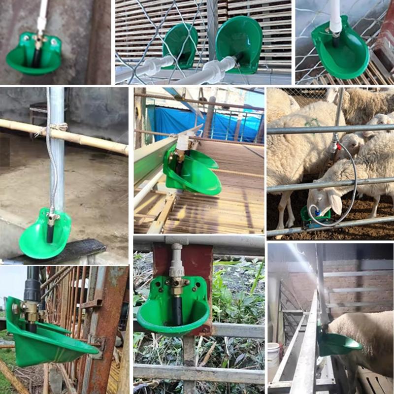 Sheep Goat Dog Automatic Drinking Bowl Trough Goat Water Tank Sheep Drinker Sheep Feeder Farming Copper Value Farm Drinker Tool