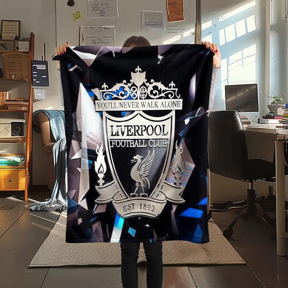 Liverpool Football Club3 Flannel Blanket, High quality Comfortable for All Seasons, Home Decor, Warmth and Comfort
