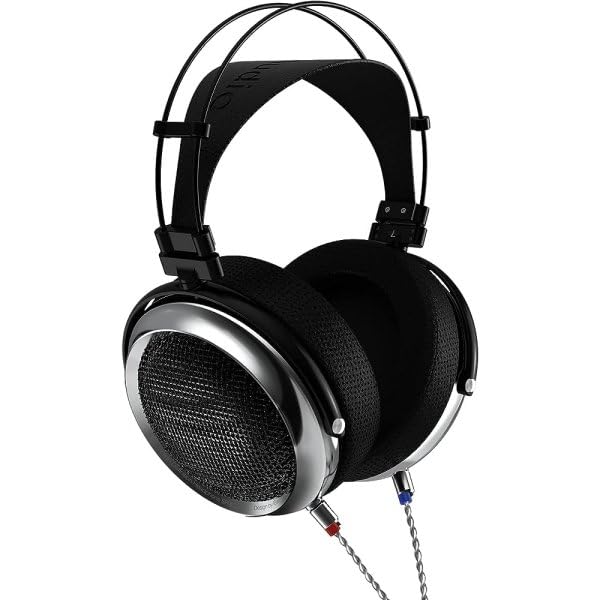iBasso Audio SR3 Open Dynamic Headphones with Hi-Res 3.5mm and 4.4mm-6.35mm Adapter for Over-Ear Headphones