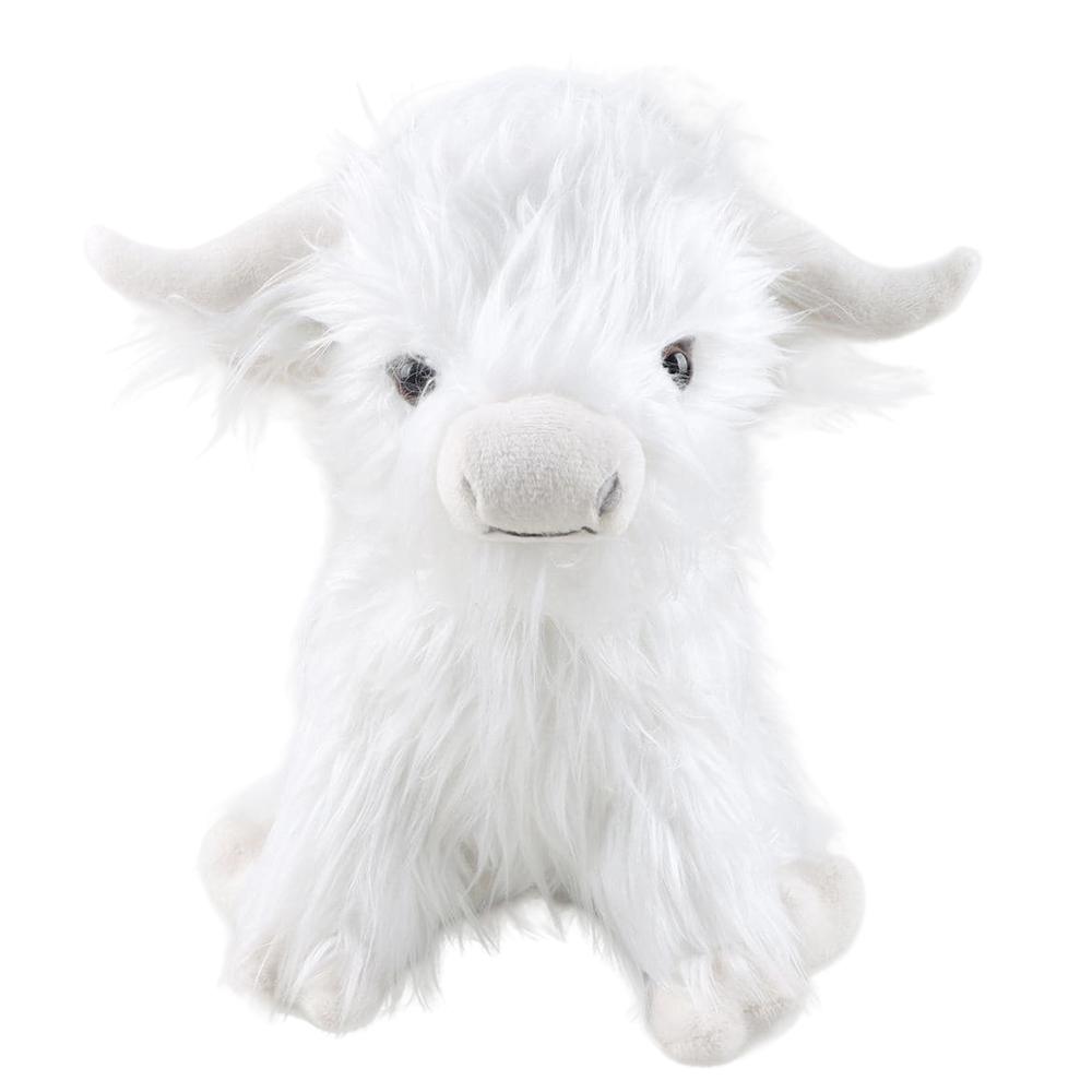 27 cm Mignon Vache des Highlands Peluches Animaux en Peluche Poupées Simulation Long Poils Vache Peluche Pour Enfants Cadeau d'Anniversaire Décoration de Maison 27cm