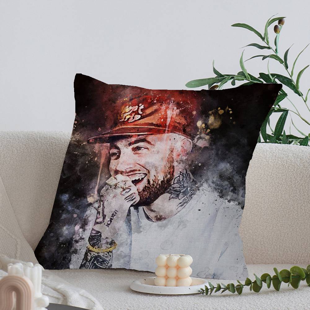 Singer M-Mac Miller Pillow Cover For Bedroom Room And Living Room Sofa Decorative Cushion Cover