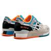 Asics Gel Lyte 3 Grey Orange Unisex Sneakers White Off-White Bright-Orange H405N-9901