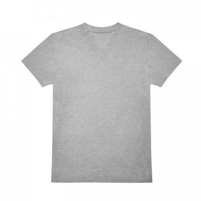 Camiseta Lisa Unissex Adulto #E150 com Decote V