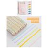6pcs Super Soft Color Highlighter Marker Pen Set Morandi Pastel Colors Brush Tip for Drawing Paint