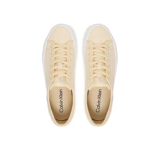 Кроссовки Calvin Klein Vulc Flatform Low Canvas Mg