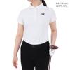 Golf Short Sleeve Polo Shirt Thermal UV 0 [New Balance] Women's (KoKaGeMAX Cooling, Protection, Stretch) / 012-4168503 030_White [S]