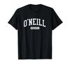 O'Neill Nebraska NE Vintage Athletic Sports Design T-Shirt