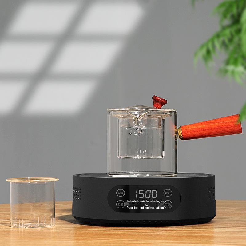 Smart Electric Glass Tea Cooker: Compact Ceramic Stove & Health-Preserving Hot Plate Kettle Gift