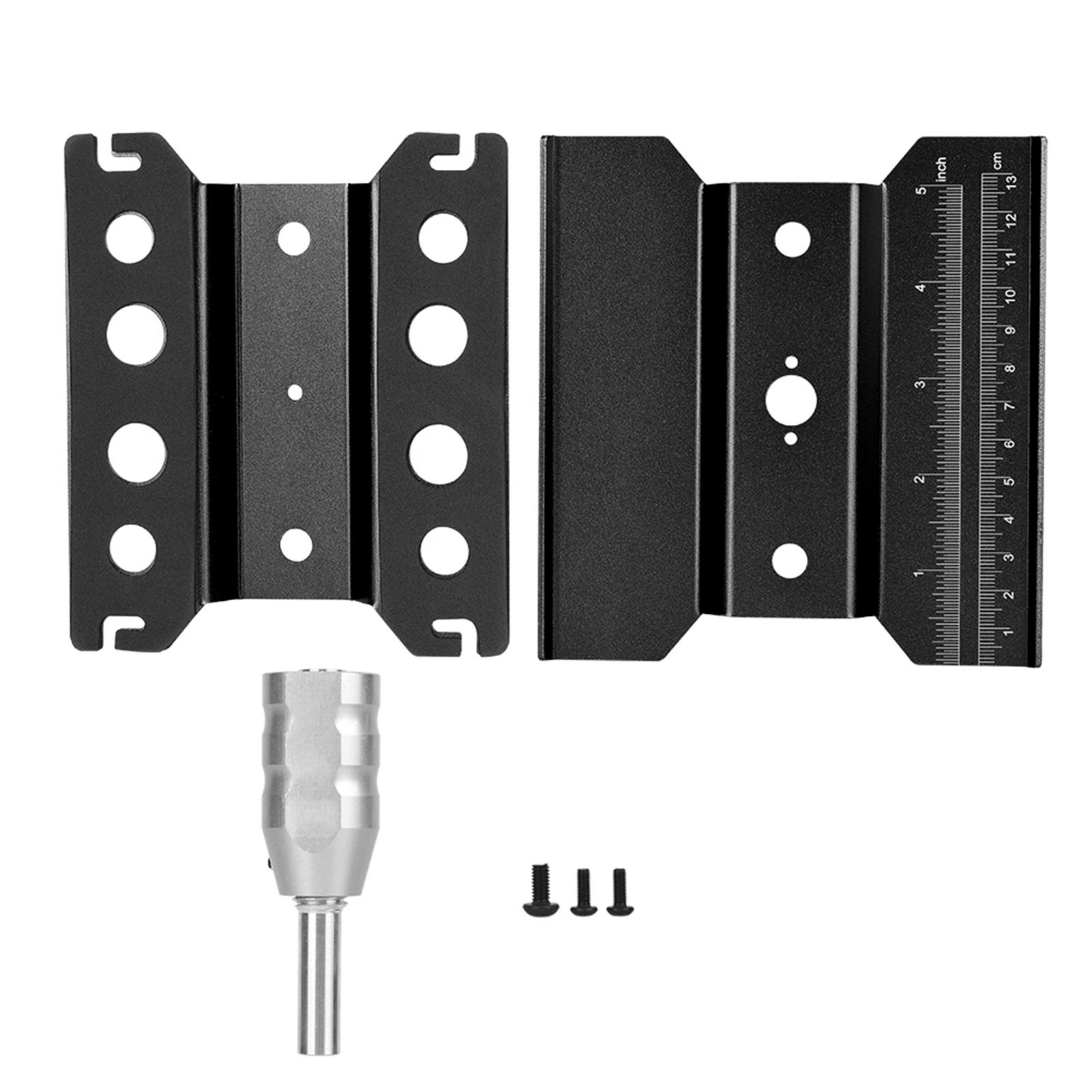 

Rotation Repair Station Assembly Platform Work Stand for 1 8 1 10 RC Model Car (Black) чорний