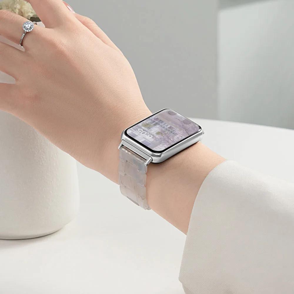 Harzarmband für Samsung Galaxy Fit 3 Uhrenarmband Correa Armband Kompatibel mit Galaxy Fit 3 Armband Zubehör